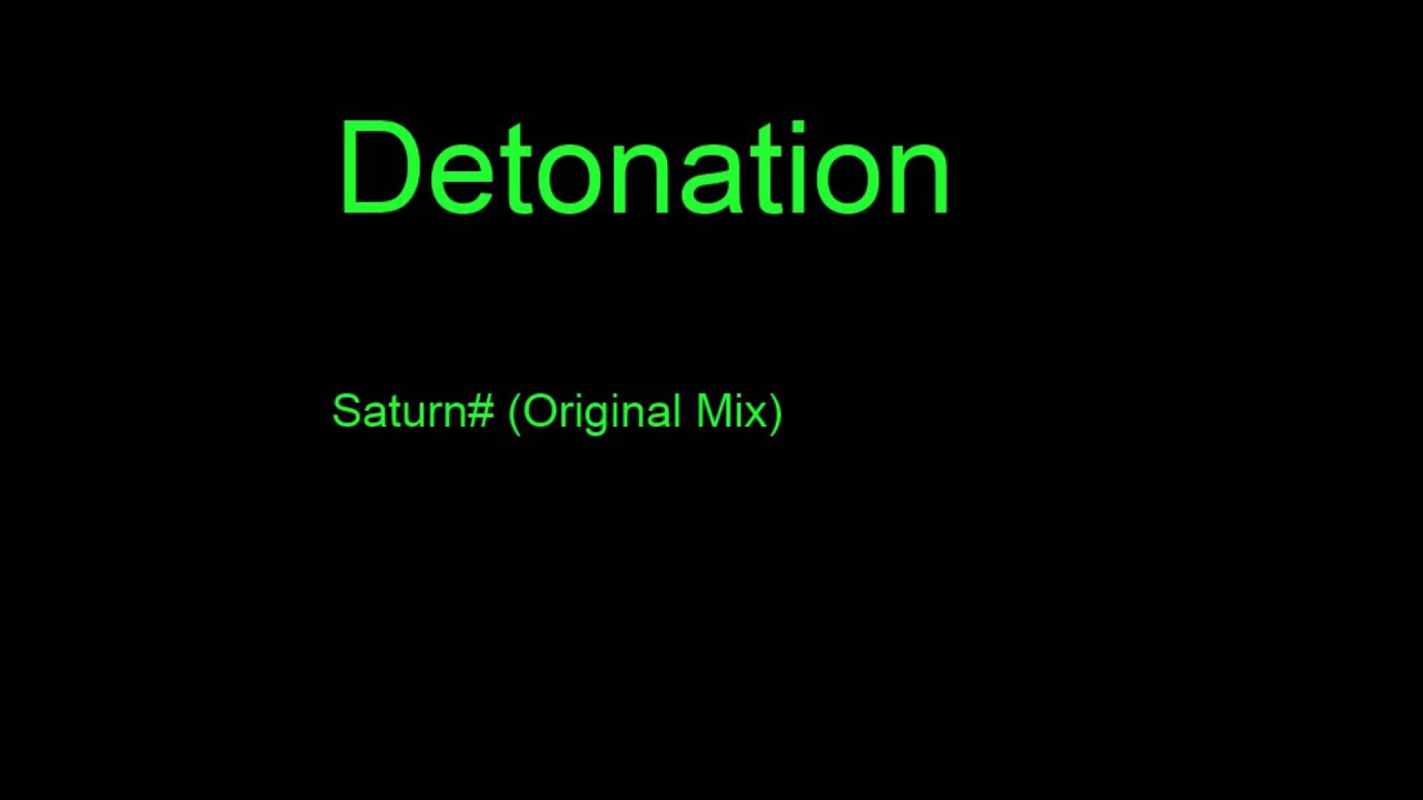 Saturn (Original Mix)
