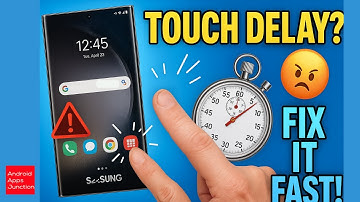 Samsung S24 Ultra Touch Screen Fix | Solve Delayed Touch Response FAST!