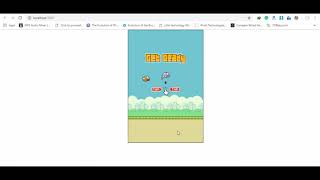 Flappy Bird Game In ReactJS With Source Code screenshot 3
