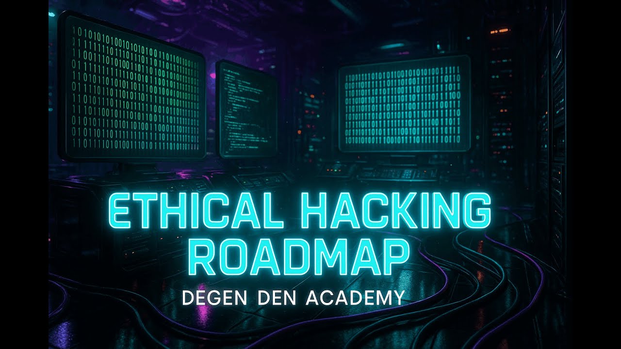 Cyber Security : Ethical Hacking Roadmap – Step-by-Step Guide for Beginners | Degen Den Academy