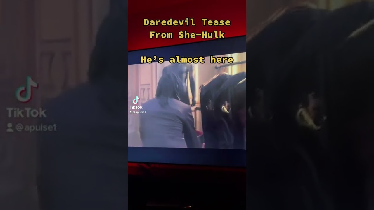 DAREDEVIL TEASE IN SHE-HULK 