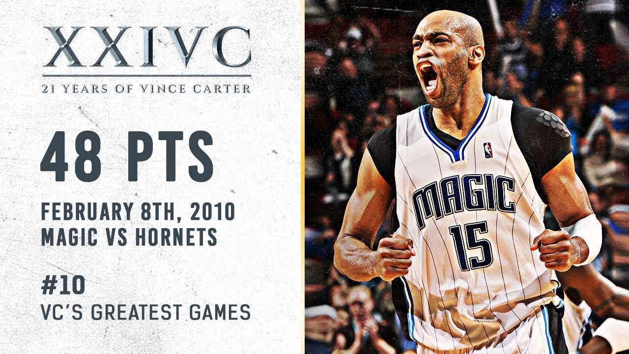 vince carter magic jersey