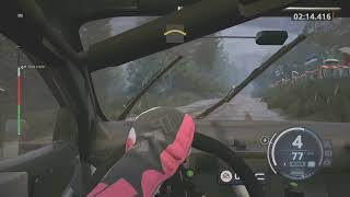 WRC LATVIA SS5 / "EA SPORTS WRC 24"(PS5/AI:90) に下手の横好きが挑戦／CAREER Season 6