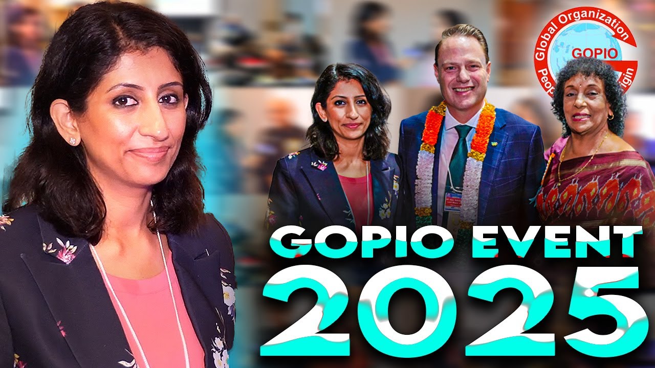 GOPIO International Convention 2025 | Global Indian Diaspora unites || Indoz tv