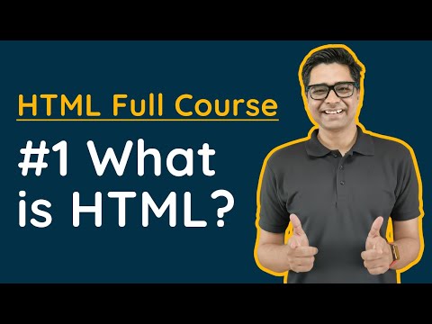 Learn Web Development - What is HTML?