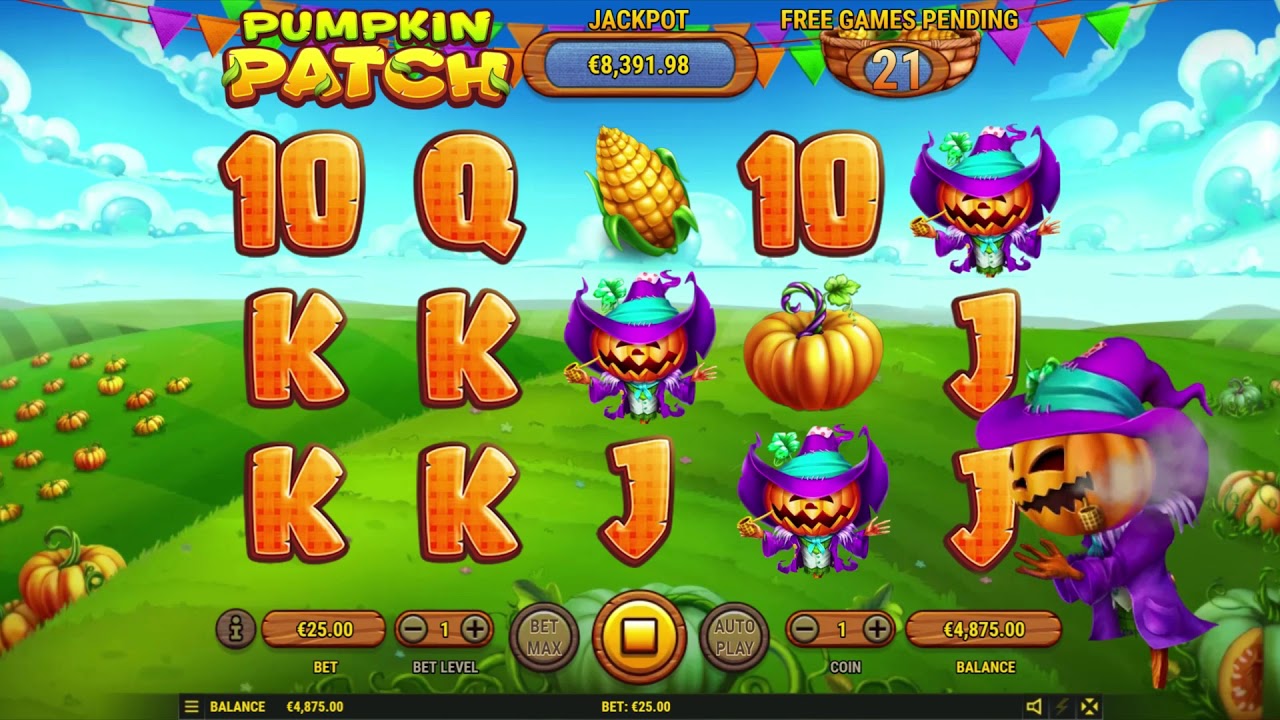 Pumpkin Patch Habanero Video Slot Youtube