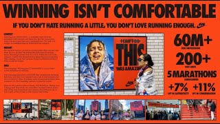 NIKE - WINNING ISN'T COMFORTABLE (Case Study) | Campaign
