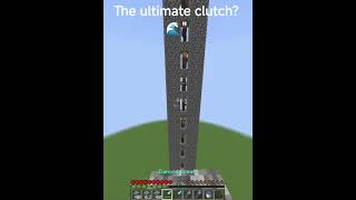 The ending was 100% calculated... 🧠💎 #Minecraft #Clutch