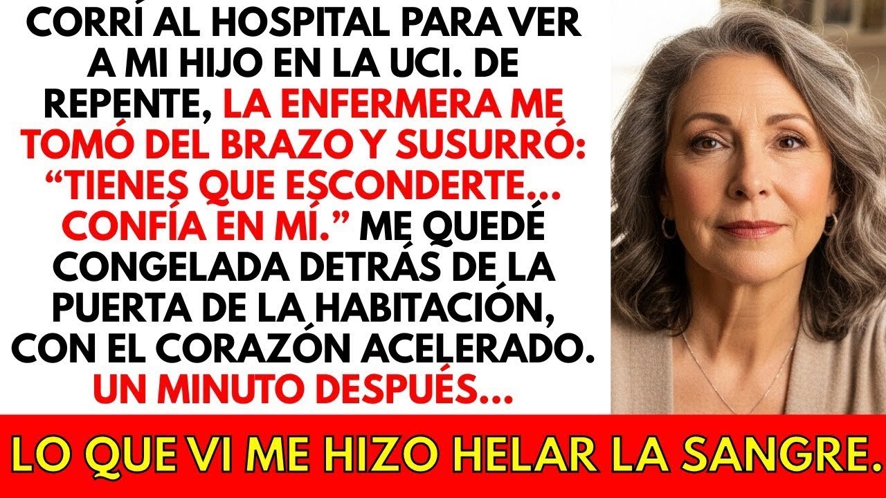 Fui al hospital a ver a mi hijo. Una enfermera me dijo: 