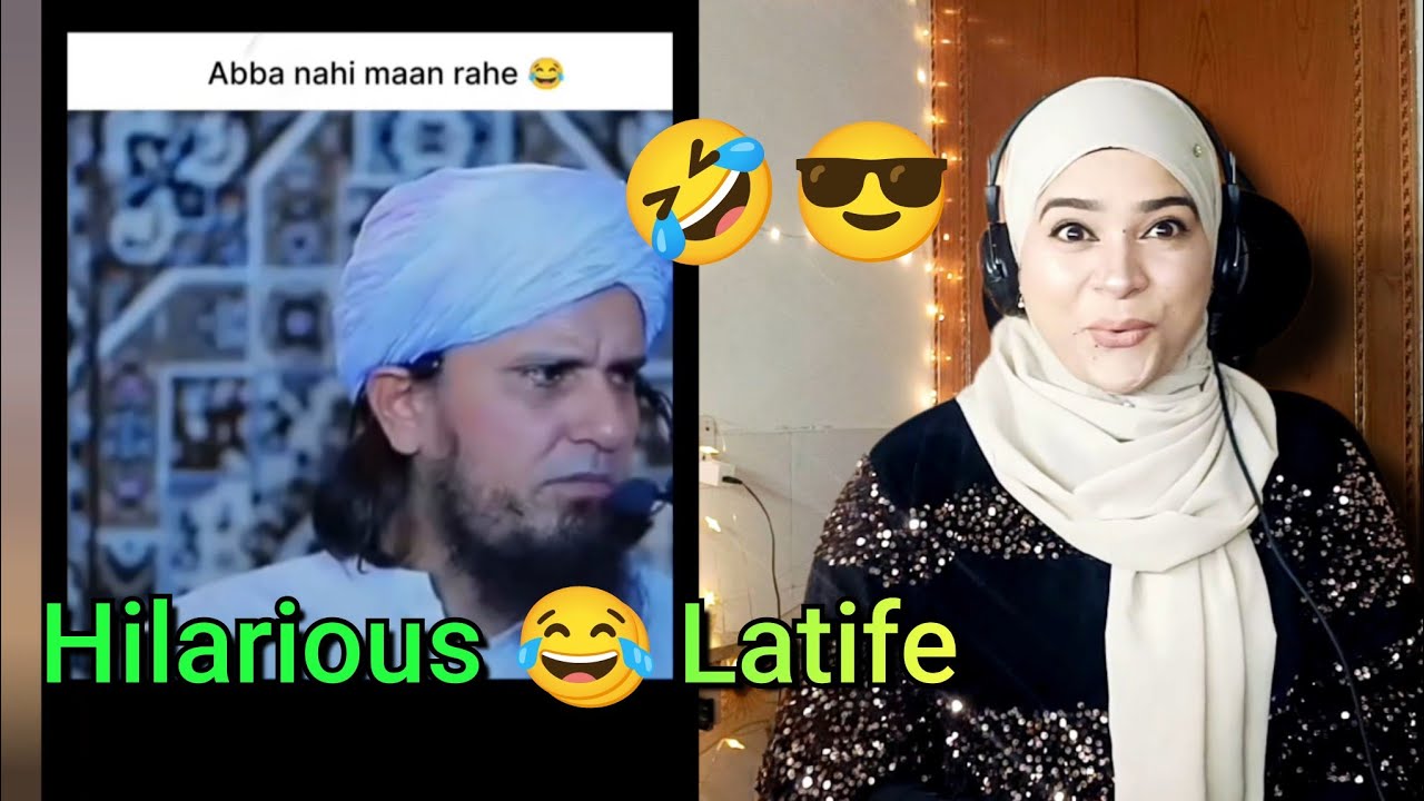 Ultimate Hilarious 😂 Latife || Mufti Tariq Masood