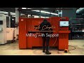 Vitap k3 with milling support  cnc that owns double collet  automatic tool changer