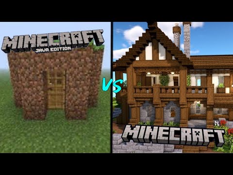 Minecraft Java Edition VS Minecraft Bedrock Edition...