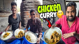 Aaj Chicken Curry Banega Rohit Ke Dimand Pe !! Loading Ho Gaya !! Cooking Inside The Truck !!#vlog