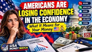 Americans Are Losing Confidence in the Economy — What It Means for Your Money 2026🇺🇸💰#usa#usa 