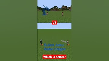 Which is better? old Naruto mod vs New Naruto mod #minecraft #naruto #narutomod