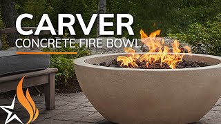 Jensen Co. Carver Gas Fire Bowl Series