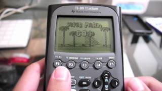 TI-89 Titanium Episode 4: How to Run Programs (Super Mario) screenshot 3