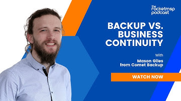 Backup vs. Business Continuity