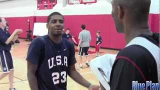 Kyrie Irving Challenges Kobe Bryant to 1-on-1 game