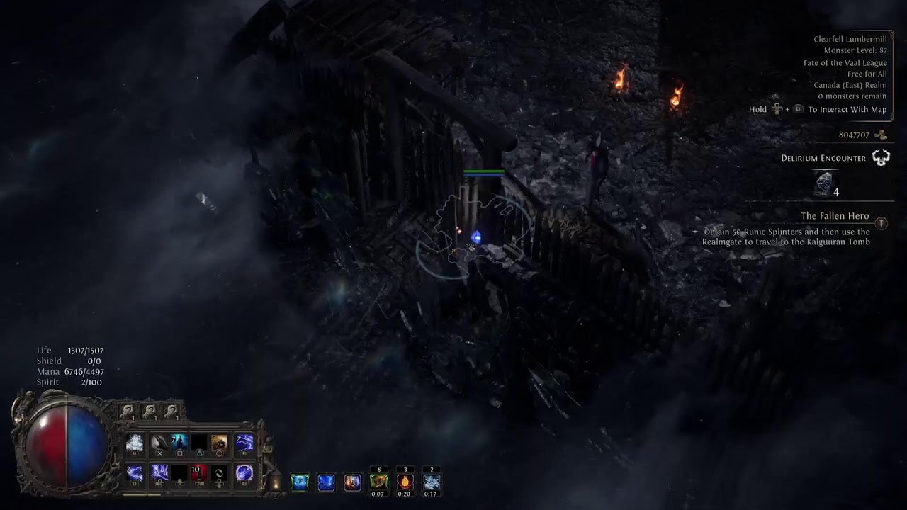 PoE 2 / Sorceress Ice Lightning Lvl 97 / Endgame