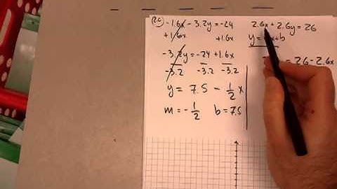 Algebra 1 - Homework from 7.1