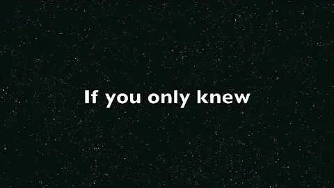 Savannah Outen~If you only knew lyrics