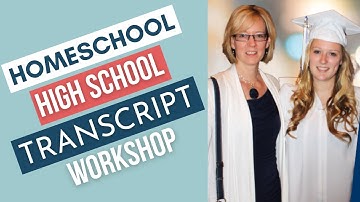 Easily Organize & Create a High School Transcript for Homeschoolers