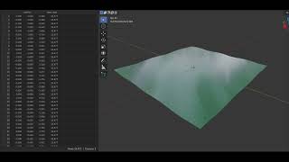 Real-time Ocean Data Visualization in Blender (CSV to Geometry Nodes), 바다 데이터를 통한 블렌더에서의 모델링