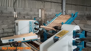 MÁY TIỆN GỖ CNC 2 Trục Làm Việc đồng thời Woodmaster
