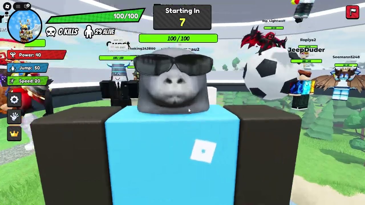 playing slap royal with my brother then 1v1ing at the end and getting 1,400 kills