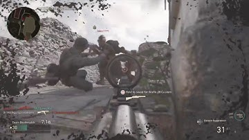 Cod WW2 solo TDM V2 Rocket on Gibraltar