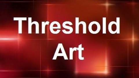 MicroStrategy - Threshold Art - Online Training Video by MicroRooster