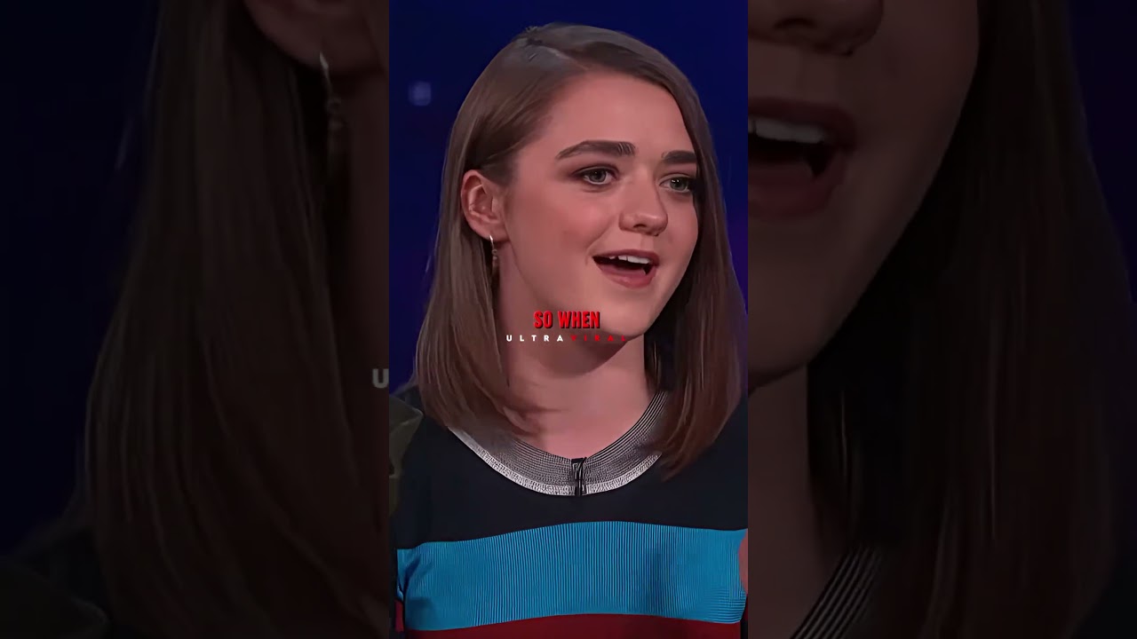 Maisie Williams Being Jelous Of Sophie Turner