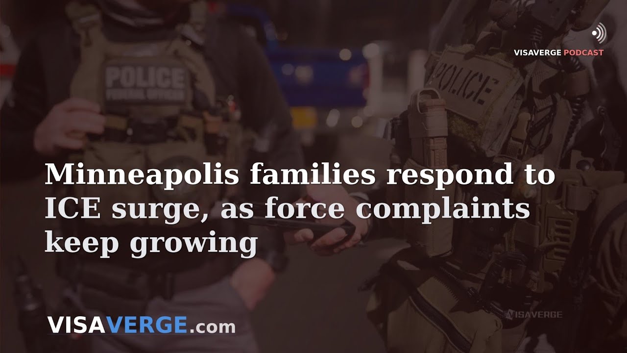 Minneapolis families respond to ICE surge, as force complaints keep growing