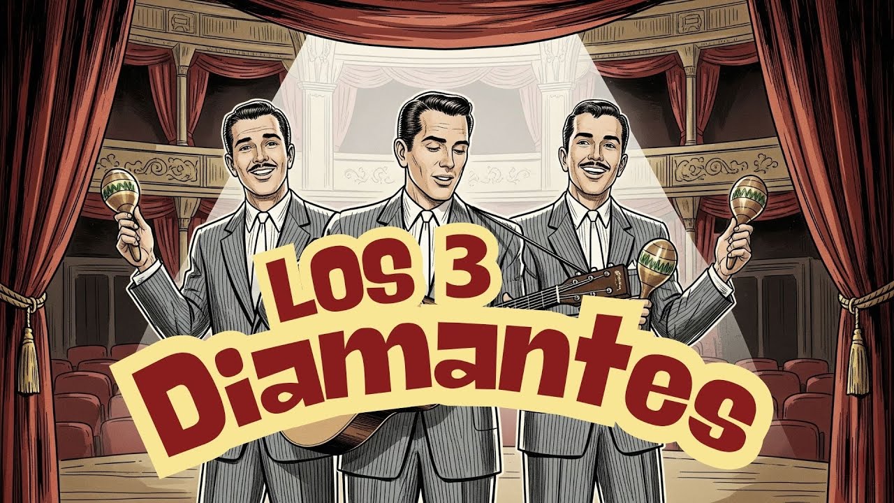 Los Tres Diamantes 💎 Lo Mejor de su Historia | Boleros Inolvidables de Siempre