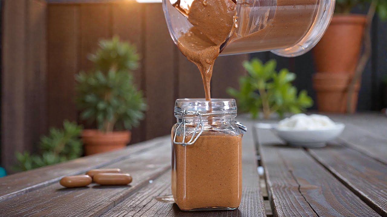 Σπιτική Πραλίνα Ferrero Χωρίς Ζάχαρη - Sugar Free Homemade Ferrero Praline