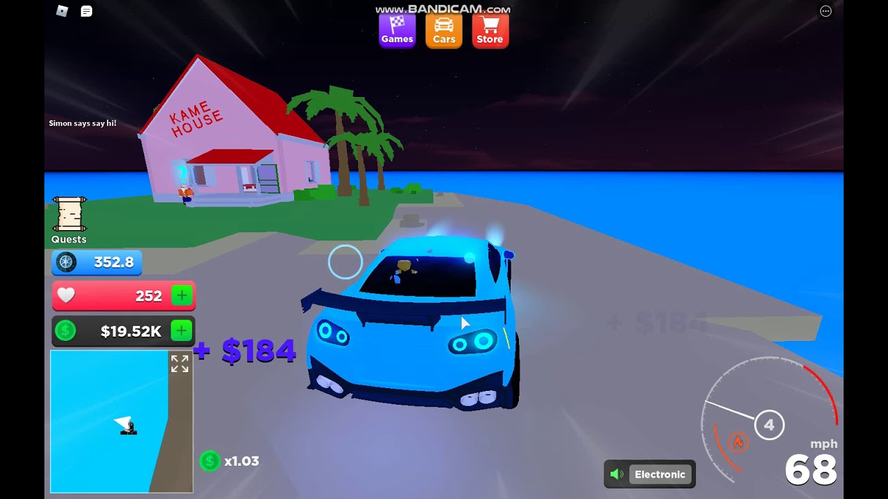 HOW TO GET TO MASTER ROSHI HOUSE(CAR DEMO TYCOON) - YouTube