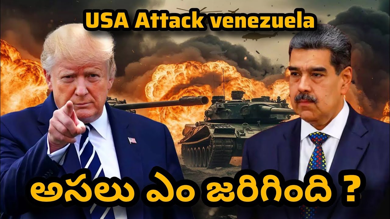 Amarica venezuela మిధా Attack చేసింధీ ! || Venky || 