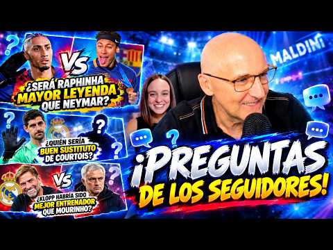 RAPHINHA vs NEYMAR, KLOPP vs MOURINHO AT REAL MADRID, COURTOIS' REPLACEMENT?.. I ANSWER EVERYTHING
