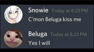 Beluga marries Snowie