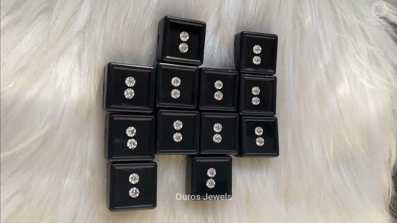 OEC Round  Cut Lab Grown  Diamond  