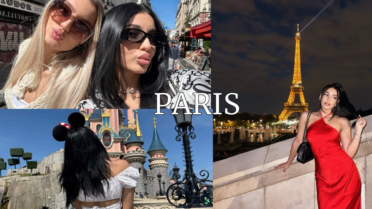 Kira in Paris✨ VLOG (Disneyland, Turnul Eiffel, Louvre) 