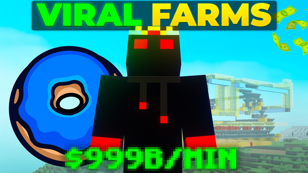 I Tested 3 Viral TikTok Farms On The Donut SMP....