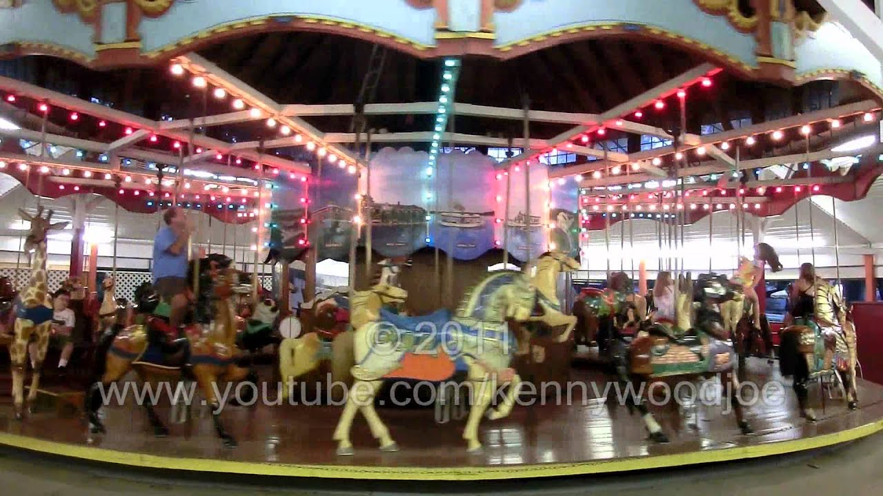Conneaut Lake Park Carousel *HD* YouTube