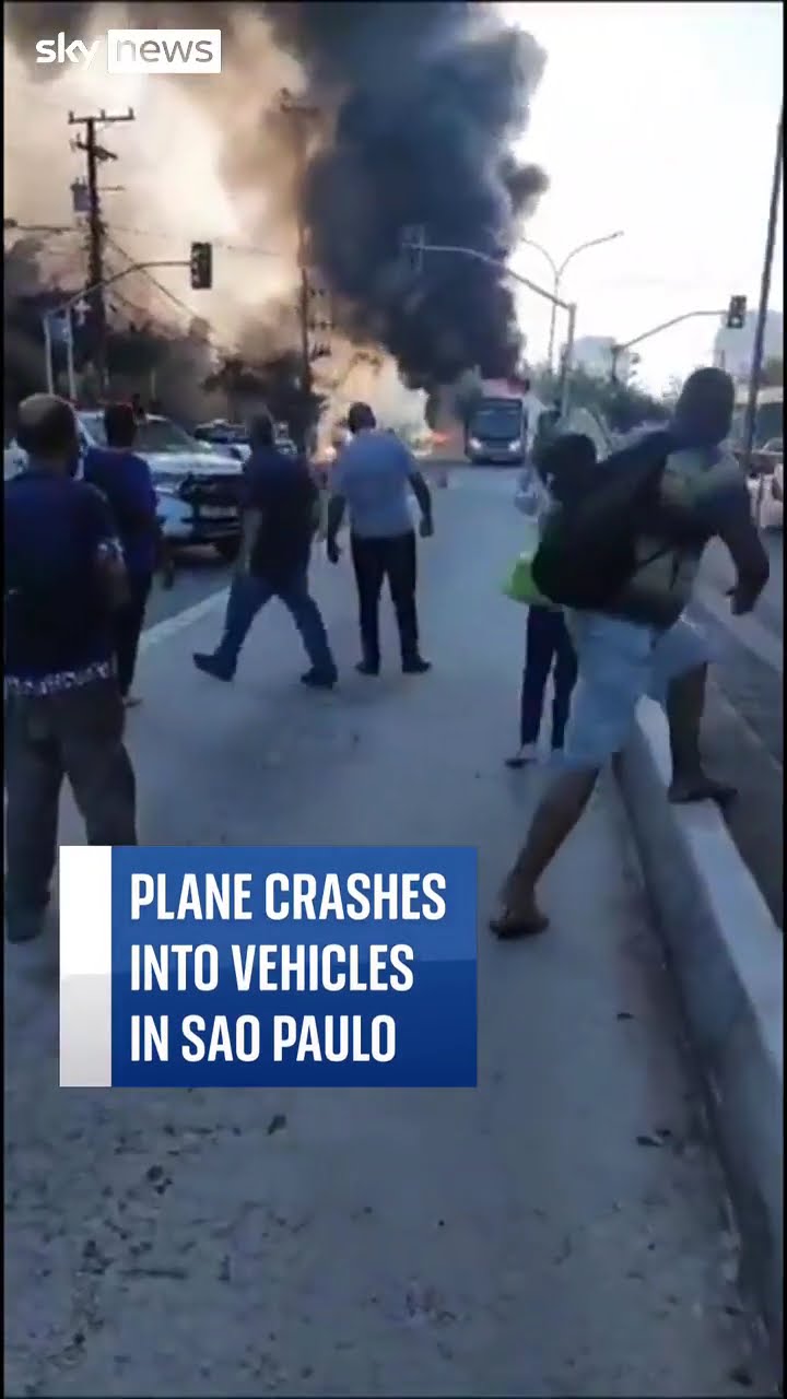 Deadly plane crash in Sao Paulo