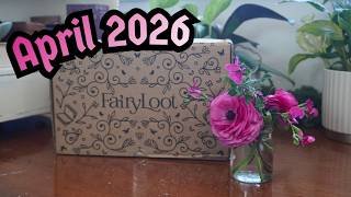 Fairyloot April 2026 YA Unboxing! Withered Wilds (book + items)