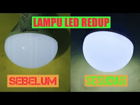 Video: Mengapa lampu LED saya tetap redup?