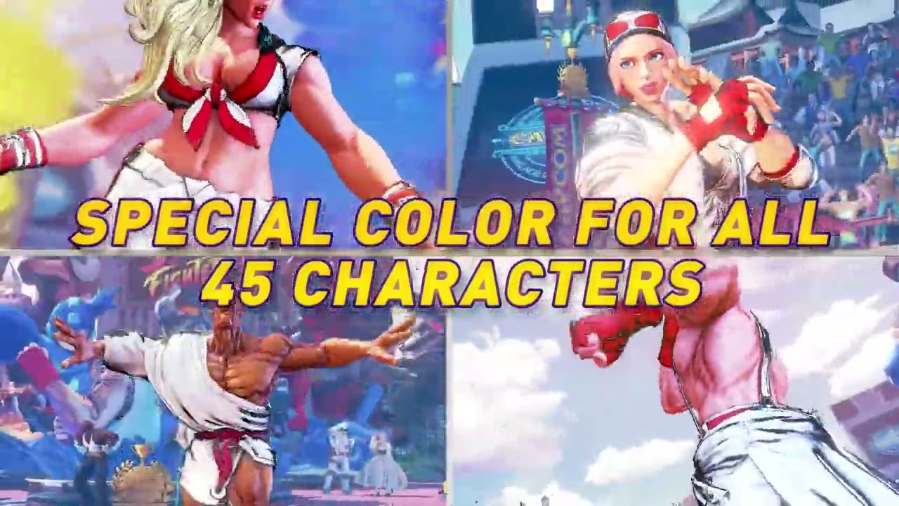 SFV:CE - Capcom Pro Tour 2022 DLC Trailer!!
