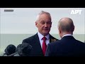 Russian Defence Chief Belousov Leads Red Square Troop Review During Grand Military Parade | APT