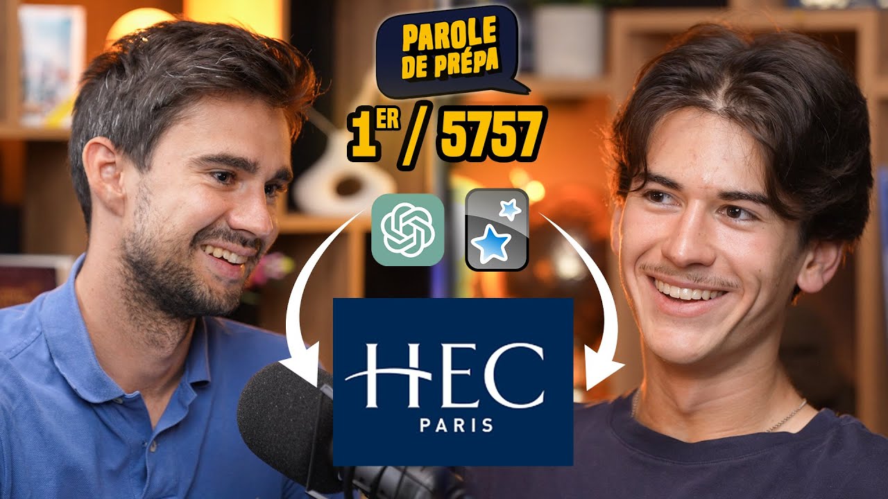 Les méthodes atypiques du Major des écrits 2025 (Parole de prépa #24)